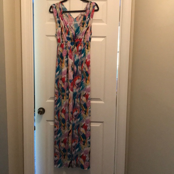 Beautiful Multicolored Maxi Dress - Picture 1 of 3
